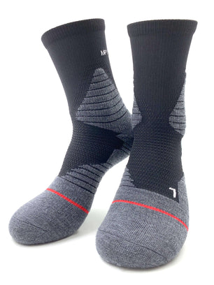 Merino Wool Sports Sock  (3 pairs）